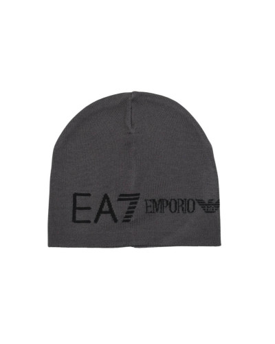 Berretto EA7 Emporio Armani beanie asphalt C27EA08 7X000913 AF11994 S8117