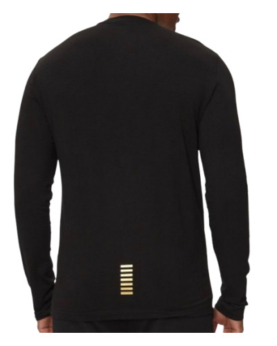 T-shirt uomo EA7 Emporio Armani black E27EA06 8NPT28 PJVQZ 0208