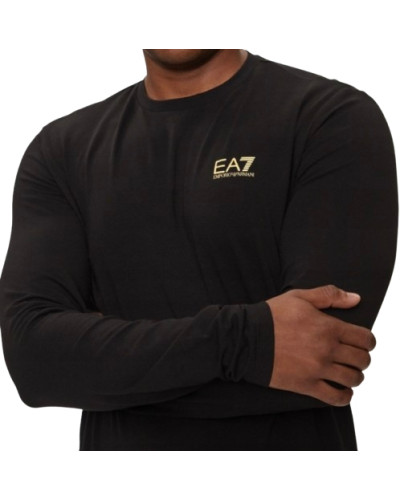 T-shirt uomo EA7 Emporio Armani black E27EA06 8NPT28 PJVQZ 0208