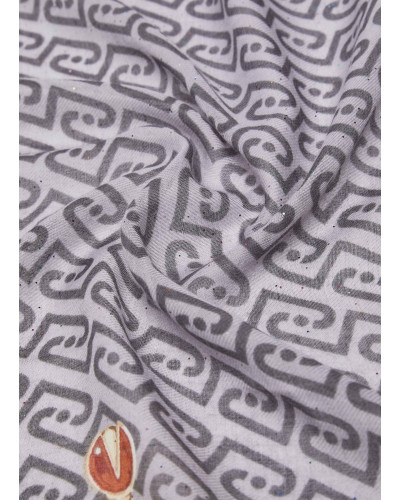 Sciarpa donna Liu Jo foulard stola nero C27LJ12 2F6069 T2745 22222