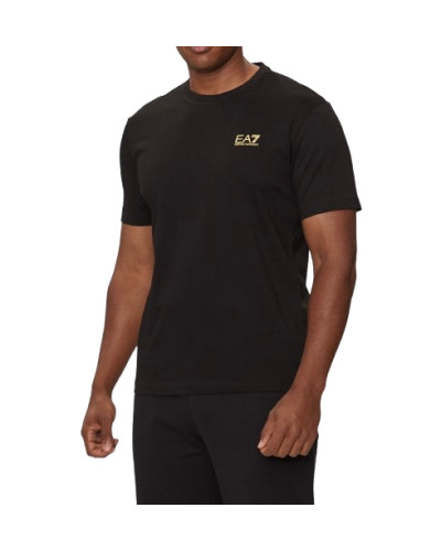 T-shirt uomo EA7 Emporio Armani black E27EA05 8NPT25 PJVPZ 0208