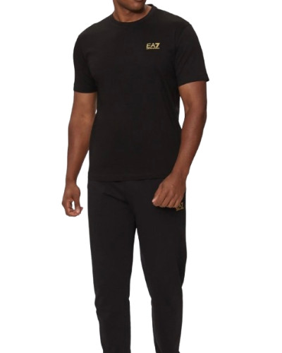 T-shirt uomo EA7 Emporio Armani black E27EA05 8NPT25 PJVPZ 0208