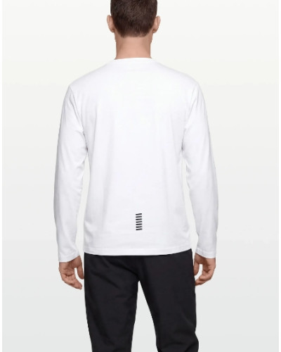 T-shirt uomo EA7 Emporio Armani WHITE E27EA03 8NPT28 PJVQZ 1100