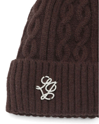 Berretto Liu jo beanie a maglia testa di moro C27LJ49 2F6008 MA33S 00533