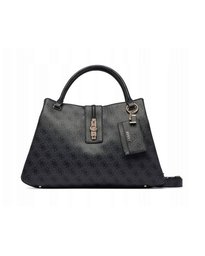 Borsa donna Guess a mano/tracolla Yvonne coal logo B27GU193 SG237822