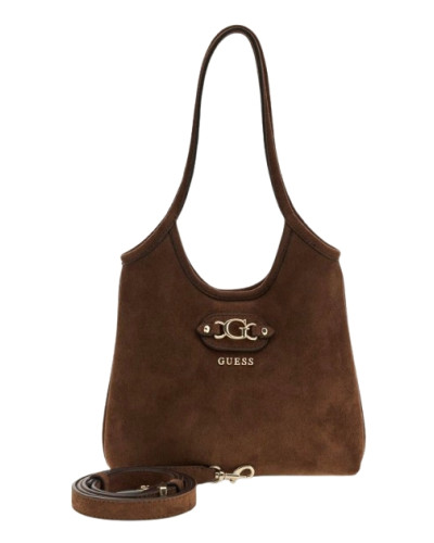 Borsa donna Guess Samantha girlfriend mini brown B27GU194 SG231375