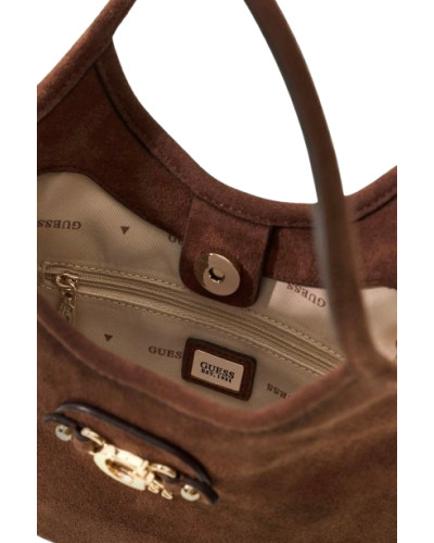 Borsa donna Guess Samantha girlfriend mini brown B27GU194 SG231375