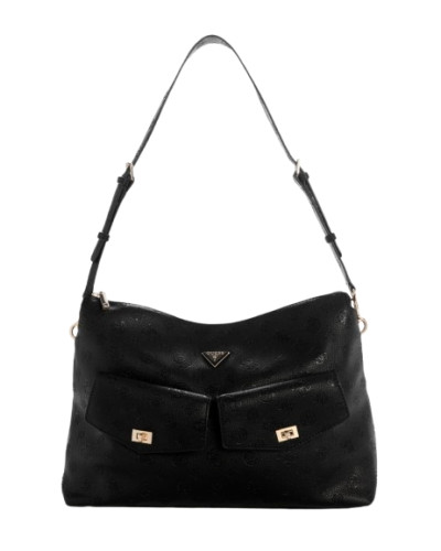 Borsa donna Guess Blake black logo B27GU198 PD222202