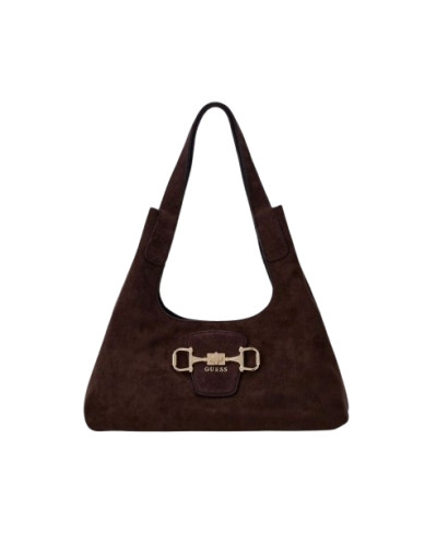 Borsa donna Guess a spalla Sunset hobo espresso B27GU200 SG231401