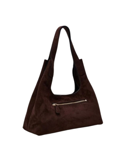 Borsa donna Guess a spalla Sunset hobo espresso B27GU200 SG231401