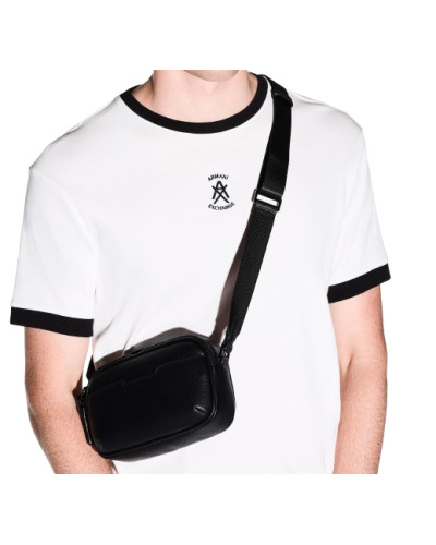 Tracolla uomo Armani Exchange messenger crossbody black B27AX05 XM002583 AF22651 UC001