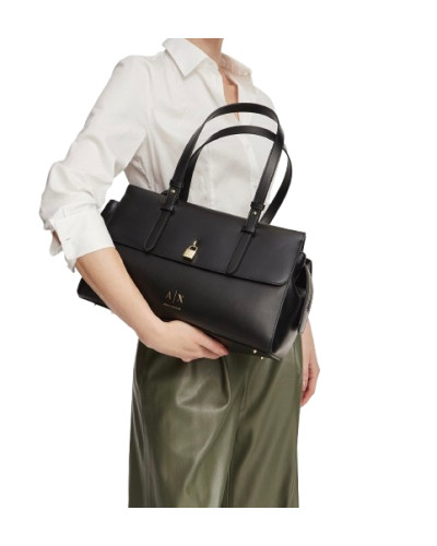 Borsa donna Armani Exchange Shopping Taylor Tote black B27AX20 XW003020 AF28605 UC001