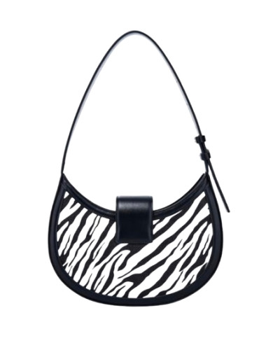 Borsa donna a mano/spalla Armani Exchange black/white B27AX39 XW002565 AF26571 MC045