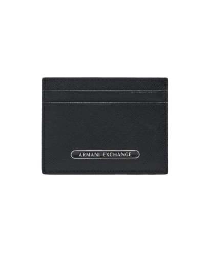 Porta carte di credito uomo Armani Exchange nero A27AX09 XM000169 AF12702 UC001