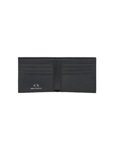Portafoglio uomo Armani Exchange Bifold nero A27AX10 XM000168 AF12702