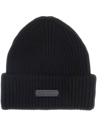 Berretto Uomo Guess beanie black C27GU38 AM9693POL01