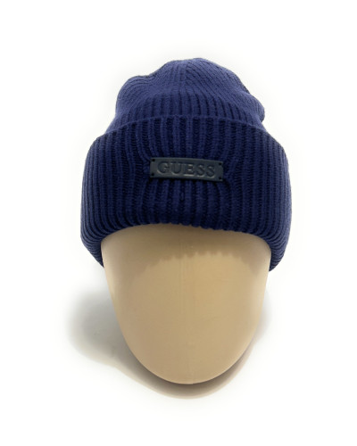 Berretto Uomo Guess beanie blu C27GU39 AM9693POL01