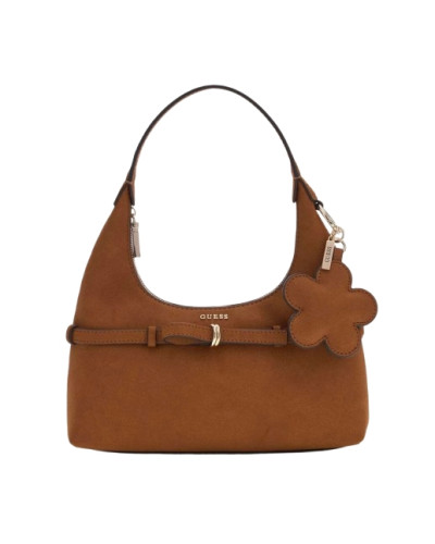 Borsa donna Guess hobo Taylor mini cognac B27GU201 SG232577