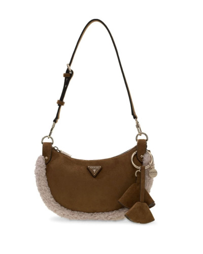 Borsa donna Guess a spalla/tracolla Katie cognac B27GU204 SW225318