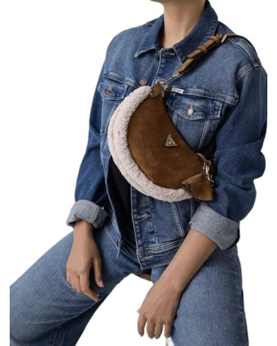Borsa donna Guess a spalla/tracolla Katie cognac B27GU204 SW225318