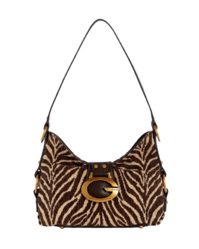 Borsa donna Guess a mano/spalla Camden mini brown B27GU207 ZB930872