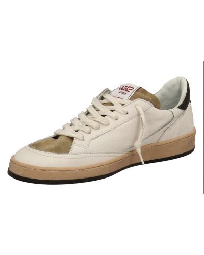 Scarpe uomo 4B12 sneakers white/ bush/ beige U27QB09 PLAYNEW-U1037