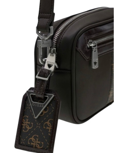 Borsa Guess tracolla uomo Sydney Camera Bag S brown UB27GU14 HMSYSYP6429