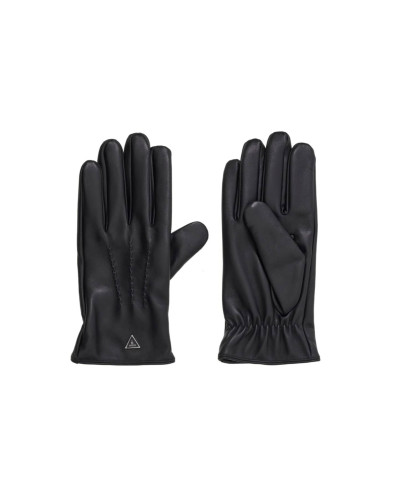 Guanti uomo Guess in vera pelle black C27GU58 AM9684POL02