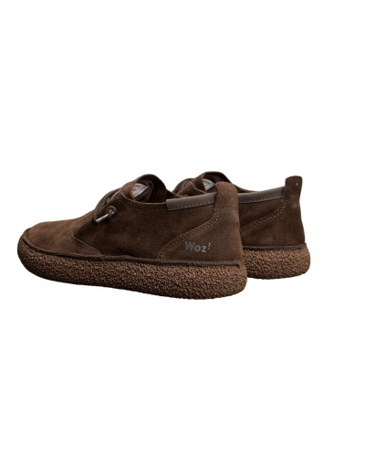 Sneaker uomo Woz? Stride-step suede dark brown U27WO10
