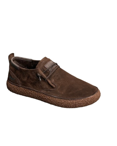 Sneaker uomo Woz? Stride-step suede dark brown U27WO10