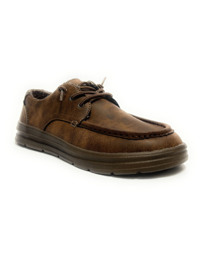 Sneaker uomo Woz? Grant-cushy cloudy leather dark brown U27WO09