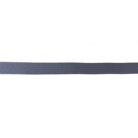 CINTURA DA UOMO ZERBINI COTONE ELAST. E PELLE BLU E FIBBIA SILVER A15ZE02
