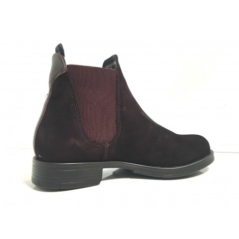 SCARPE DONNA US POLO MOD PHOENIX ELASTICIZZATA SUEDE BROWN BURGUNDI TC30 D17UP04