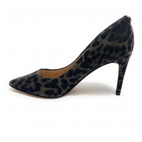 DECOLLETE GUESS A PUNTA MOD. BENNIE TC 60 ECOPELLE LEOPARDATO DONNA D20GU31