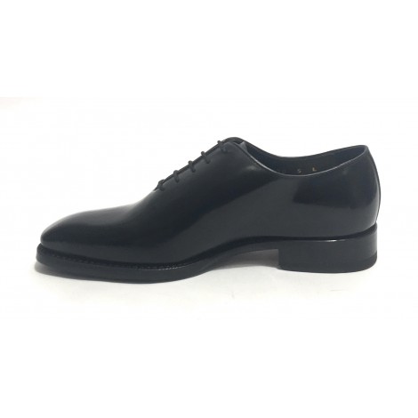 Scarpe uomo Harris francesina fatta a mano in pelle shade nero U17HA128