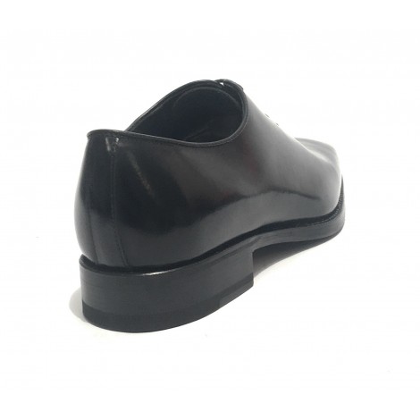 Scarpe uomo Harris francesina fatta a mano in pelle shade nero U17HA128
