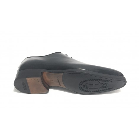 Scarpe uomo Harris francesina fatta a mano in pelle shade nero U17HA128