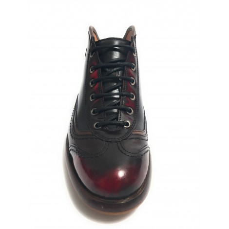 Scarpe uomo Botti 1913 modello 1000miglia red moro grey U18BO03