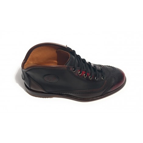 Scarpe uomo Botti 1913 modello 1000miglia red moro grey U18BO03