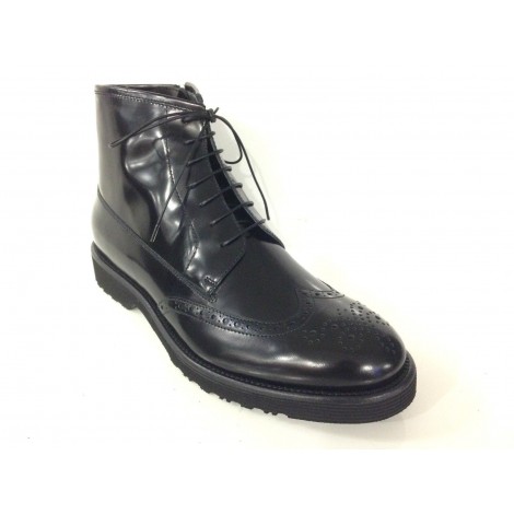 SCARPE UOMO GUARDIANI SPORT SOHO POLACCHINO ALLACCIATO  VIT SPAZZOLATO U15AG01