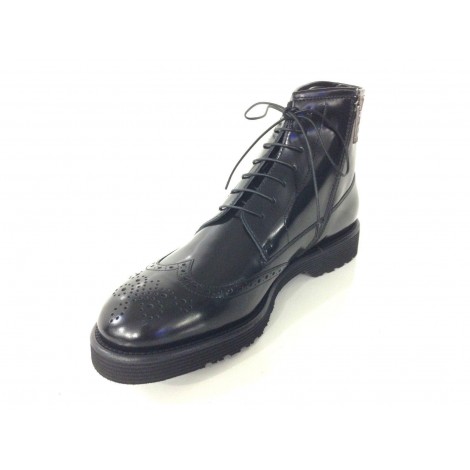 SCARPE UOMO GUARDIANI SPORT SOHO POLACCHINO ALLACCIATO  VIT SPAZZOLATO U15AG01