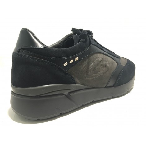 SCARPE UOMO SNEAKER GUARDIANI SPORT GLOBE BLU  GREY U16AG11