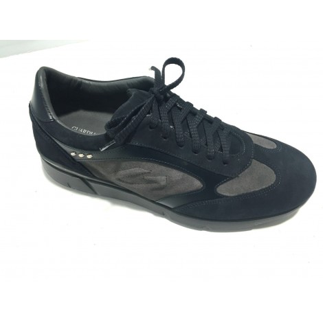SCARPE UOMO SNEAKER GUARDIANI SPORT GLOBE BLU  GREY U16AG11