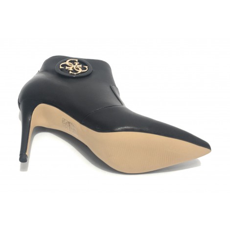 Scarpe donna ankle boot Guess tronchetto mod. Byrne TC 80 in pelle nero D20GU41