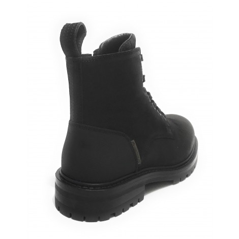 Scarpe uomo Ambitious 10958 anfibio in pelle scamosciata black U21AM22