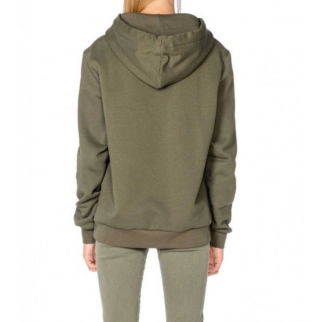 Felpa con cappuccio Gaëlle hoodie colore verde oliva donna E21GE12