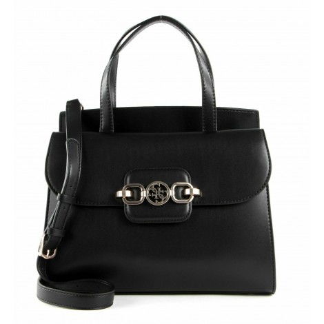 Borsa Guess a mano/ tracolla Hensely satchel black BS21GU85 VG811306