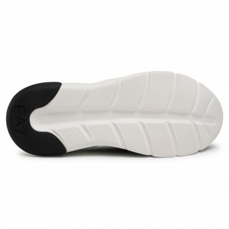 Sneaker running EA7 Emporio Armani mesh rubber black US21EA03 X8X056