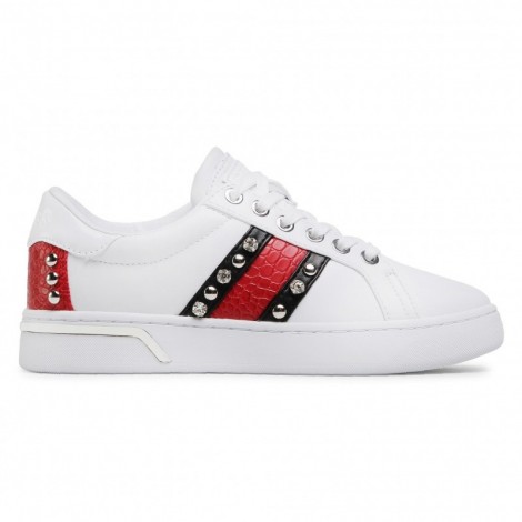 Scarpe donna sneaker Guess Ricena 4G white DS21GU45 FL6RICPAT12