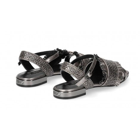 Scarpe donna sandalo Liu-jo Astra pewter DS21LJ21 SA1021